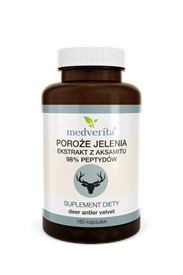 Medverita Poroże jelenia 98% 300 mg 180 kapsułek