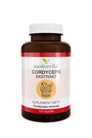 Medverita Cordyceps 500 mg Maczużnik chiński 100k.