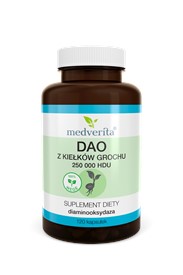 Medverita DAO z kiełków grochu 120 kapsułek
