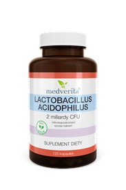 Medverita Lactobacillus acidophilus 2 mld CFU 120k