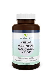 Medverita Magnez chelat + P-5-P 120 kapsułek