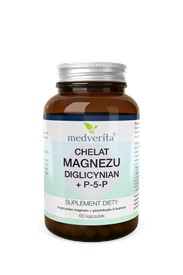 Medverita Magnez chelat + P-5-P 60 kapsułek