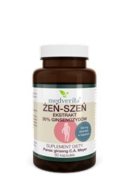 Medverita Żeń-Szeń ekstrakt 30% 60 kapsułek