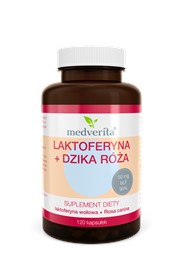 Medverita Laktoferyna + Dzika róża 120 kapsułek