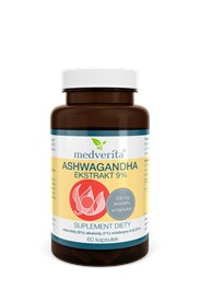 Medverita Ashwagandha 9% 60 kapsułek