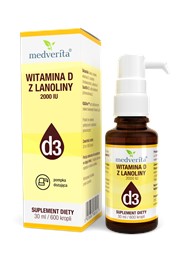 Medverita Witamina D3 2000 IU 30 ml/600 kropli