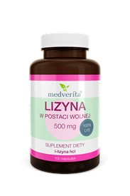 Medverita Lizyna 500 mg 100 kapsułek