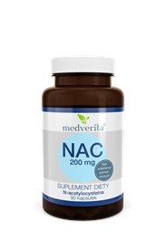 Medverita NAC 200 mg N-acetylo L-cysteina - 90 k.