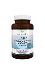 Medverita ZMP chelaty Zn i Mg + P-5-P 60 kapsułek
