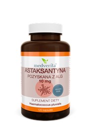 Medverita Astaksantyna 10 mg 120 kapsułek