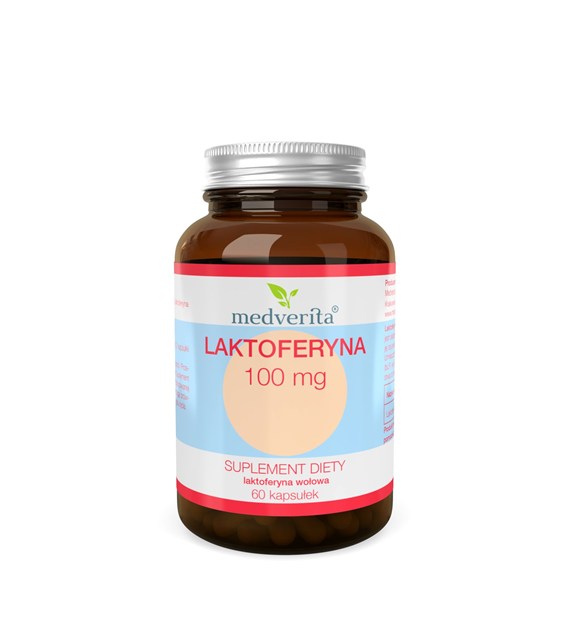 Medverita Laktoferyna 100 mg 60 kapsułek
