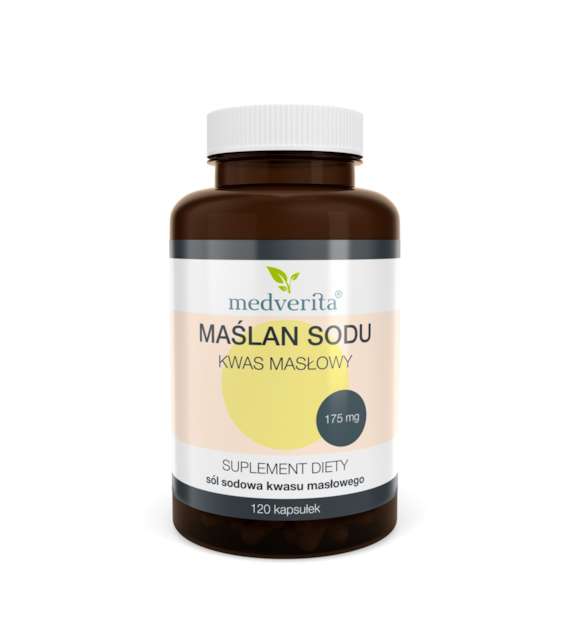 Medverita Maślan sodu 120 kapsułek