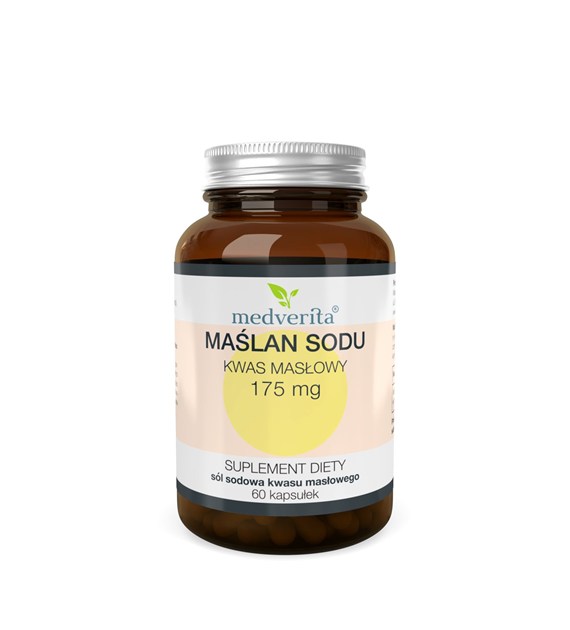 Medverita Maślan sodu 60 kapsułek