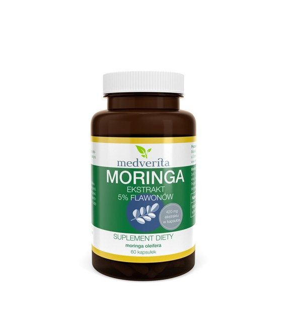Medverita Moringa 5% Flawonów 60 kapsułek