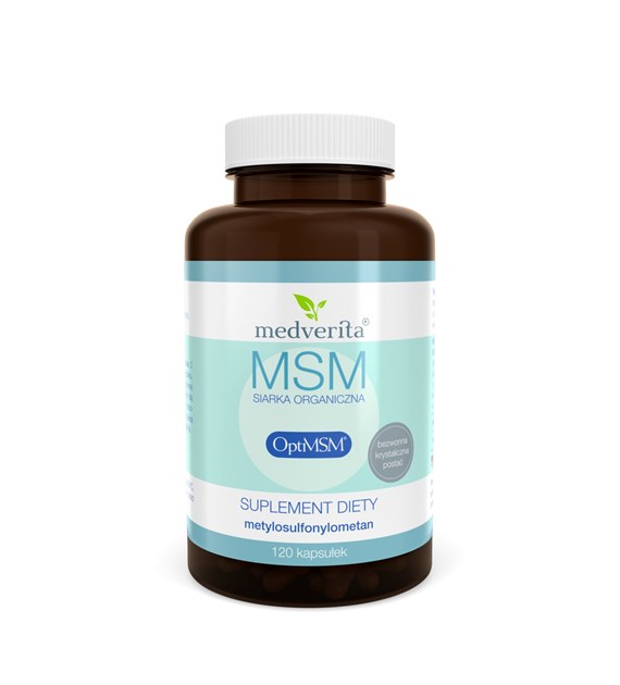 Medverita MSM OptiMSM® 120 kapsułek