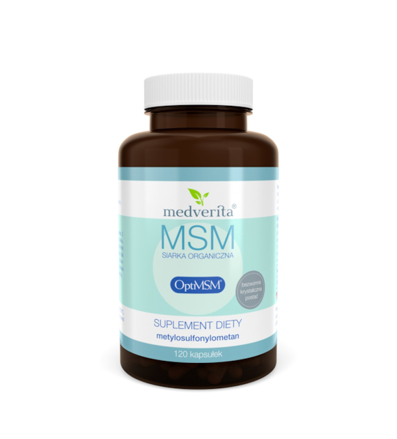 Medverita MSM OptiMSM® 120 kapsułek