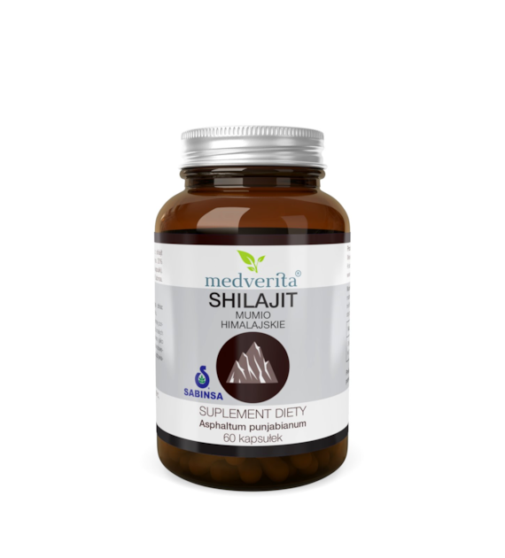 Medverita Shilajit/Mumio 60 kapsułek