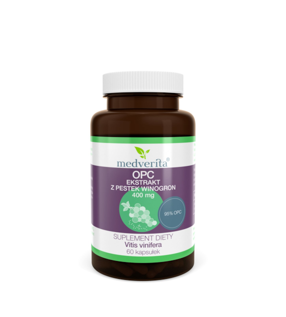 Medverita OPC 95% 300 mg 60 kapsułek
